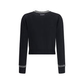 PINKO Black Nylon Cardigan